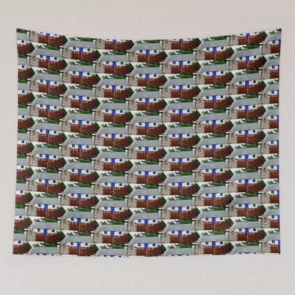 Item preview, Irish Cottage with Blue Door, Inch Island, Donegal, Ireland designed and sold by Shulie1.