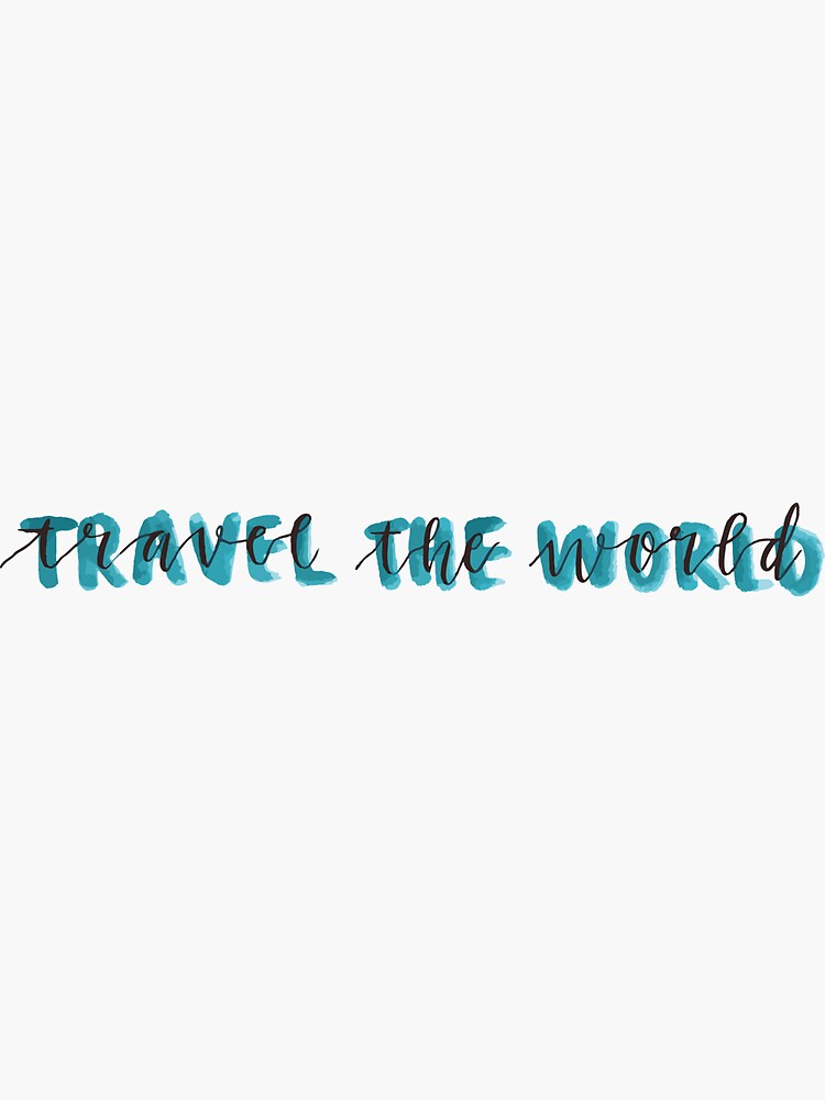 travel the world blue by cgidesign