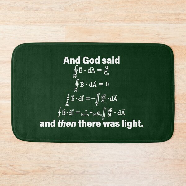 Item preview, And God Said Maxwell S Equations 95 Vintage Mens, For Women Classic Handmade, Retro, Hot Search designed and sold by DONTESTORE.