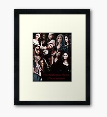 Katherine pierce Framed Print