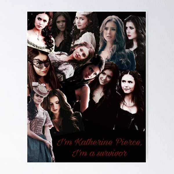 Katherine Pierce  Vampire diaries, Vampire diaries poster, Nina