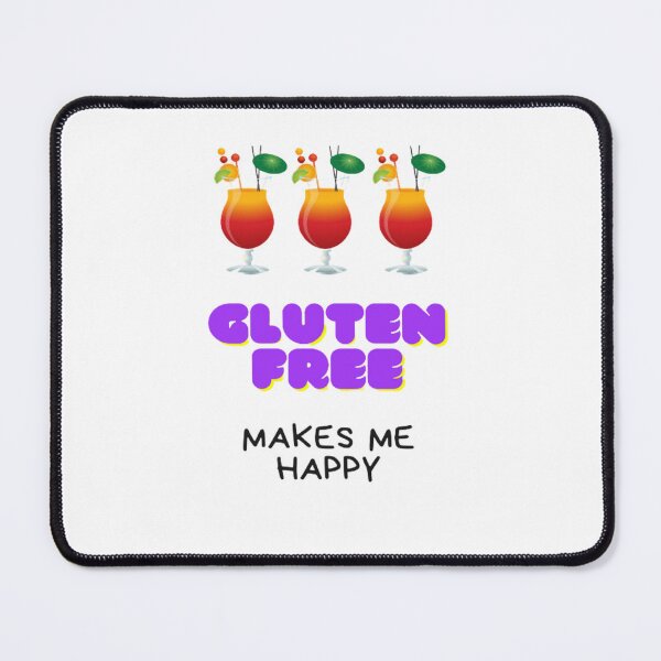 Item preview, Gluten free makes me happy designed and sold by Bernsteinhaus.