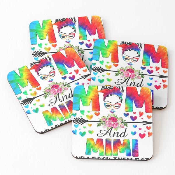 Item preview, I Have Two Titles Mom And Mimi Tie Dye Decor Mothers designed and sold by SethFrancis37.