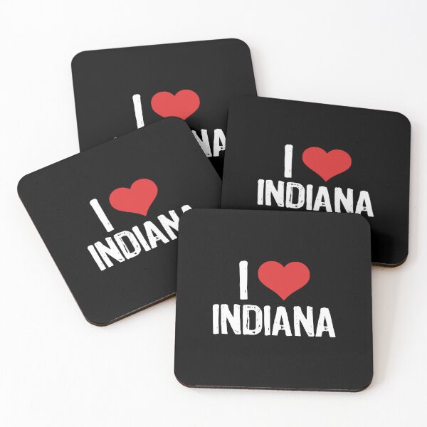 Item preview, I Love Indiana designed and sold by The "I Love Everything" Shop.