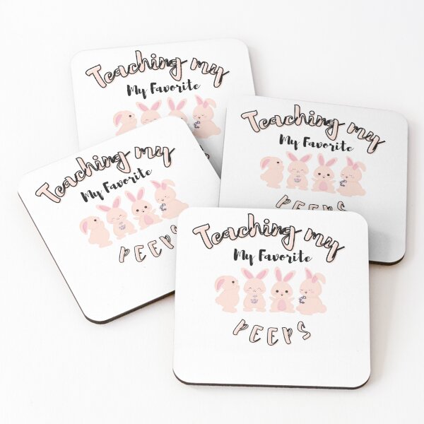 Item preview, cute teaching my favorite peeps designed and sold by Nyssa-Stickers.
