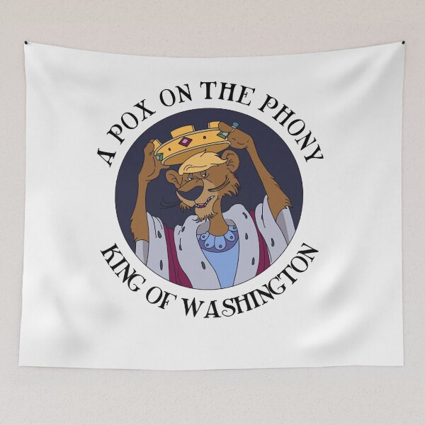 Item preview, Phony King Of Washington Art designed and sold by RubyDavid8.
