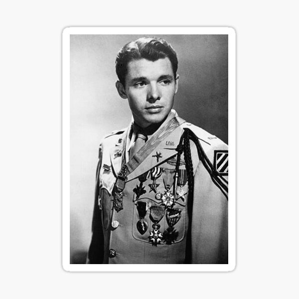 Artikel-Vorschau von Audie Murphy-Porträt, designt und verkauft von OnlyC.