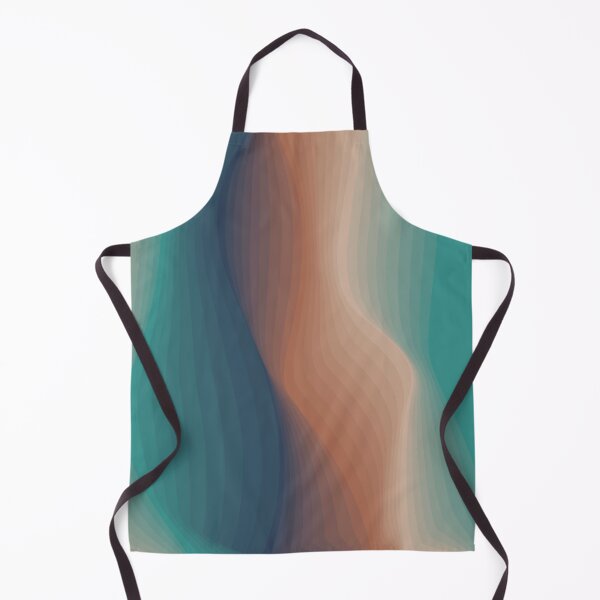 Item preview, Vertical Wave pattern Blue Coffee designed and sold by AlexandraNN.