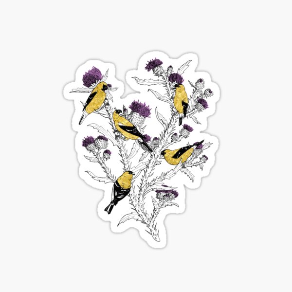 Goldfinches Sticker