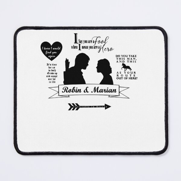 Item preview, Robin And Marian Quotes Art designed and sold by RubyDavid8.