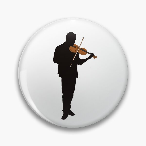 Item preview, Silhouette Violin Player - Violinist designed and sold by limitLIS.