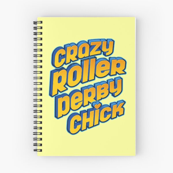 Item preview, Crazy roller derby chick (lady) designed and sold by jazzydevil.