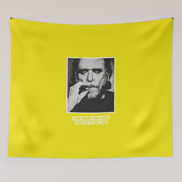 Item preview, C. Bukowski Quote Classic T-Shirt designed and sold by MiroaPense.