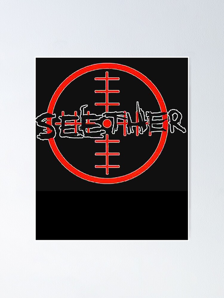 "seether-logo " Poster for Sale by AngelaStarr546 | Redbubble