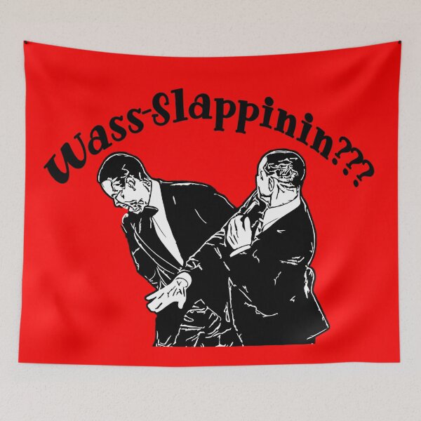 Item preview, Will Smith Slap vs Chris Rock "Wass-Slappinin" designed and sold by RocFashions.