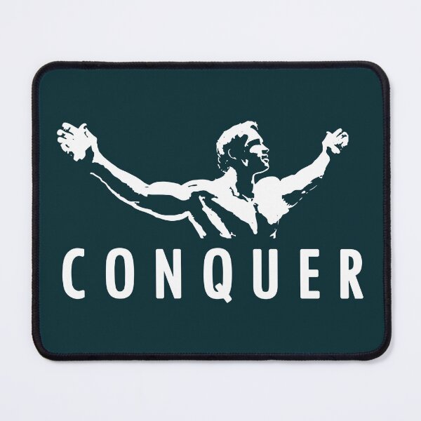 Item preview, Arnold Schwarzenegger Conquer Vintage Mens, For Women Classic Handmade, Retro, Hot Search designed and sold by MIRANDASTORE.