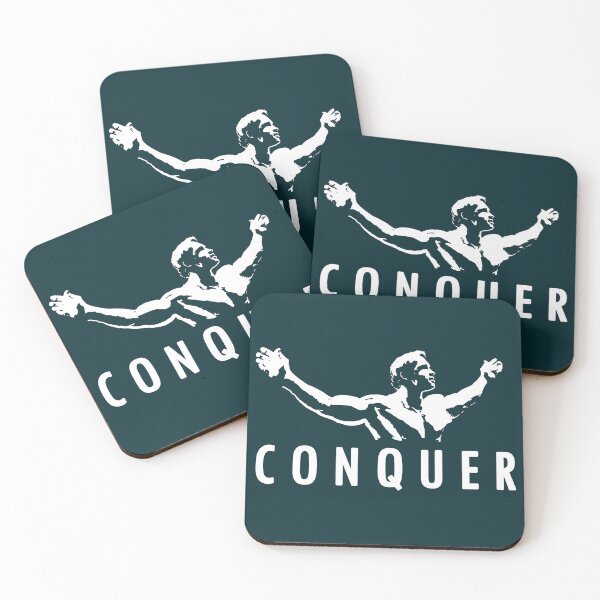 Item preview, Arnold Schwarzenegger Conquer Vintage Mens, For Women Classic Handmade, Retro, Hot Search designed and sold by MIRANDASTORE.