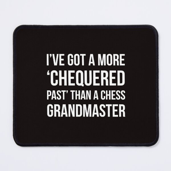 Item preview, Chess Grandmaster designed and sold by Slogans4u.