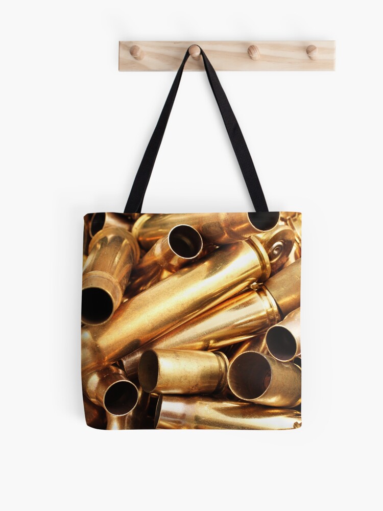 Empty, used, assorted, spent brass bullet casings Zipper Pouch for Sale by  tethysimaging
