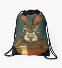 Bunny Hops Drawstring Bag