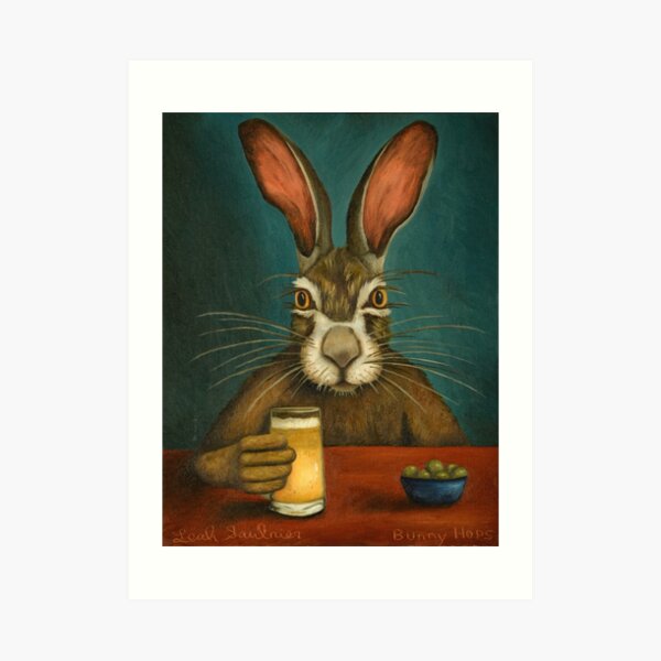 Bunny Hops Art Print
