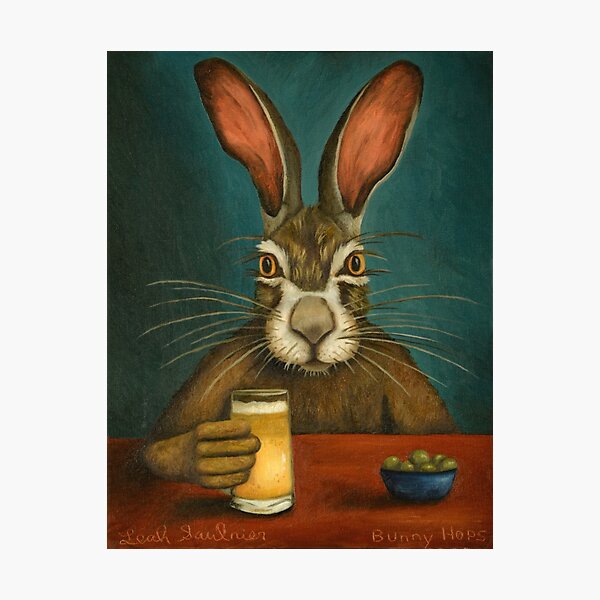 Bunny Hops Photographic Print