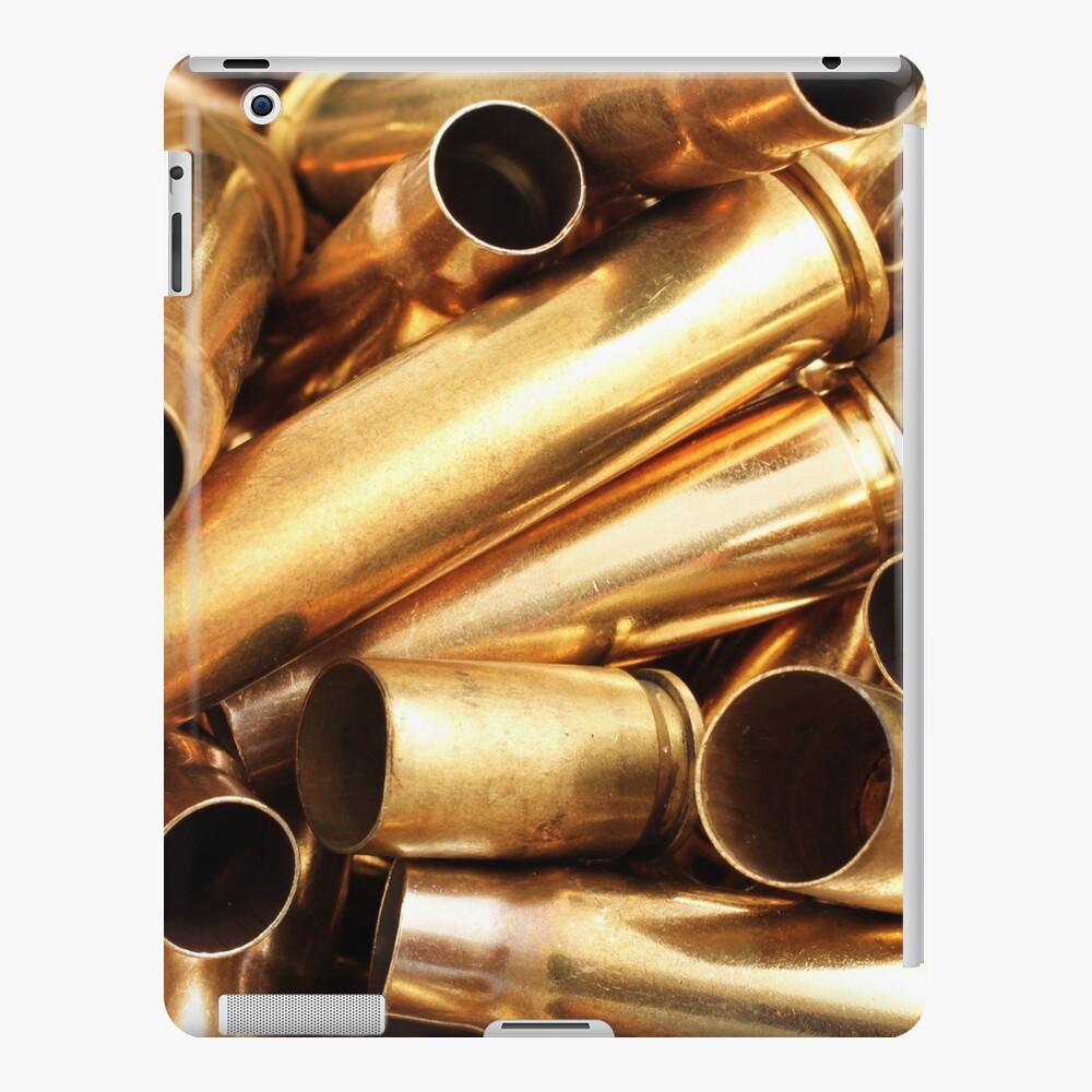 Empty, used, assorted, spent brass bullet casings Poster for Sale by  tethysimaging