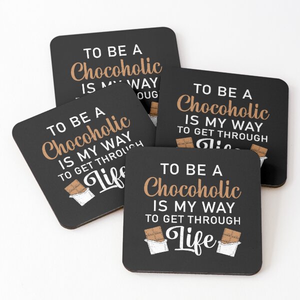 Item preview, Chocoholic Funny Sweet Chocolate Addiction For A Humor Lover designed and sold by StrongShirts.