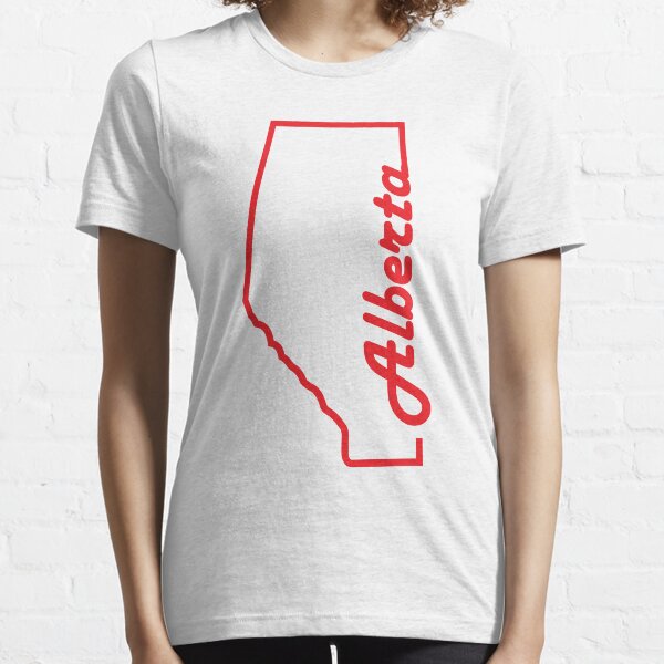 Alberta Province Map Design Essential T-Shirt
