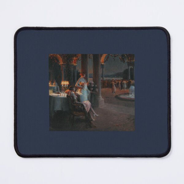 Item preview, Le Soir sur la terasse Women Watching the Dancing after Dinner Painting  Delphin Enjolras designed and sold by ManhQuynhKaino.