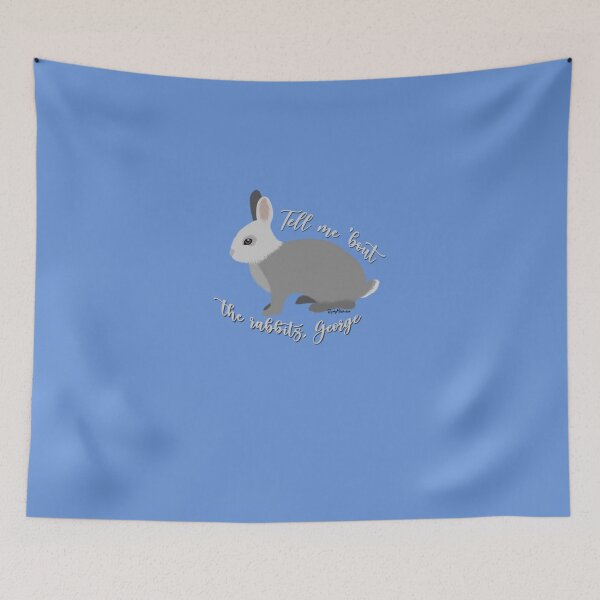 Item preview, The Rabbits  Of Mice and Men  Sticker designed and sold by FlorianBokemul.