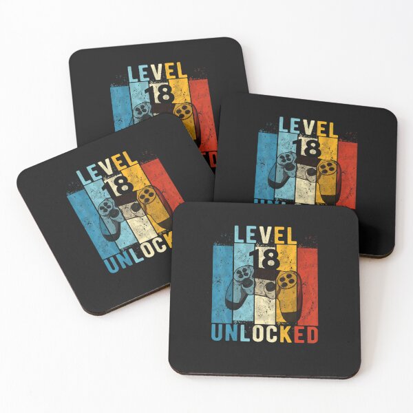 Item preview, Level 18 Unlocked Video Gamer 18 Year Old 18Th Birthday designed and sold by Avila Pinson.