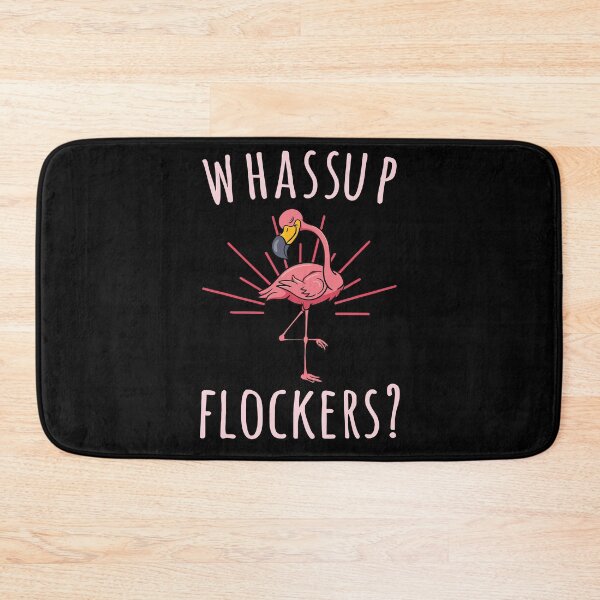 Item preview, Flamingo Whassup Flockers designed and sold by bangdoom.