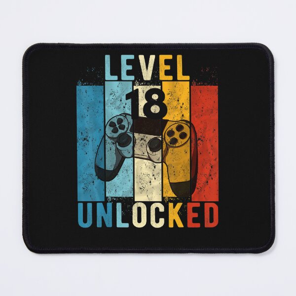 Item preview, Level 18 Unlocked Video Gamer 18 Year Old 18Th Birthday designed and sold by Avila Pinson.