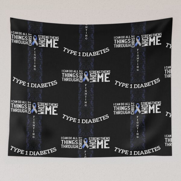 Item preview, Diabetes Awareness Diabetic Warrior designed and sold by Berman True.