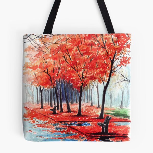 Item preview, Watercolor Landscape designed and sold by CarellaArt.