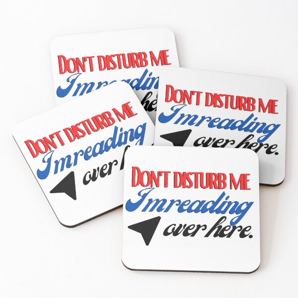 Item preview, Don't disturb me! I'm reading over her. designed and sold by Fanatic Nerd.