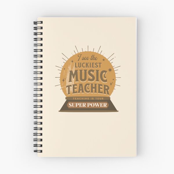 Item preview, Luckiest Music Teacher  designed and sold by JooArtPrints  ★★★★★.