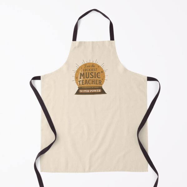Item preview, Luckiest Music Teacher  designed and sold by JooArtPrints  ★★★★★.