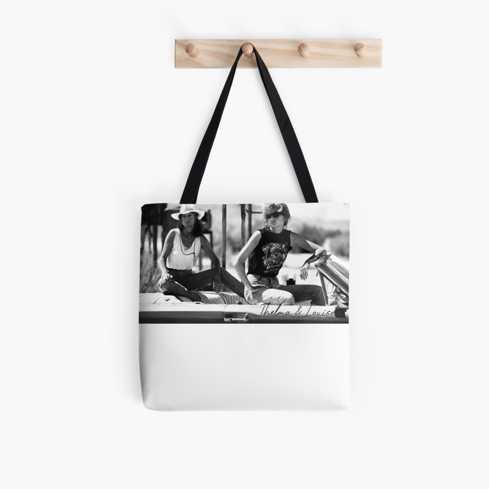 Thelma & Louise Live Forever pin-up Tote Bag