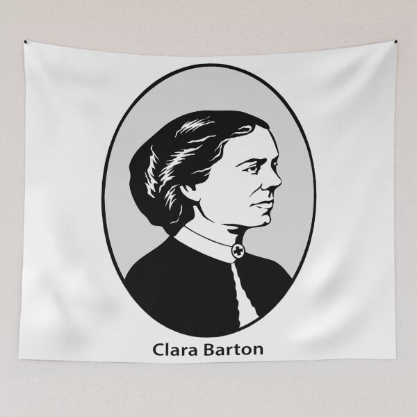 Item preview, Clara Barton portrait designed and sold by OnlyC.