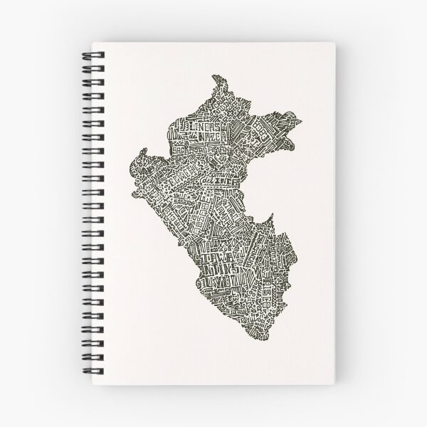 Item preview, Lettering map of Perú designed and sold by marianabeldi.