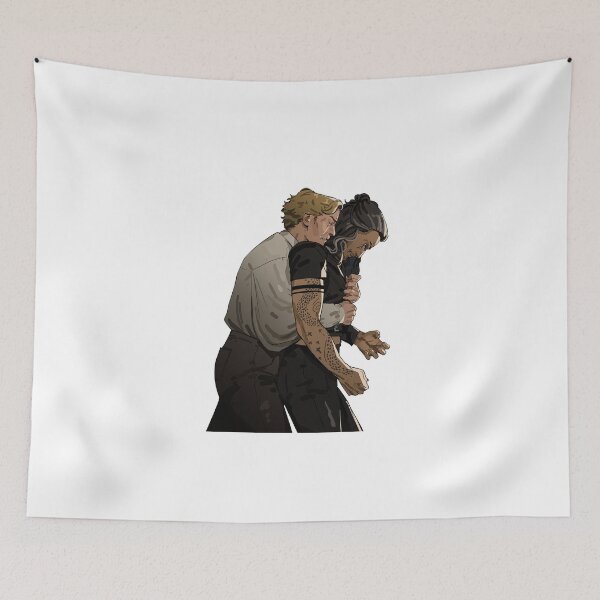 Item preview, Stede Bonnet and ed teach hug each other cry designed and sold by CristaloHipp.