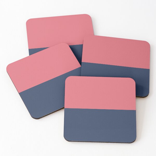 Item preview, Red Blue Colour Blocks designed and sold by KGoPrintables.