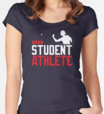 Beer Pong Student Athlete Women's Fitted Scoop T-Shirt