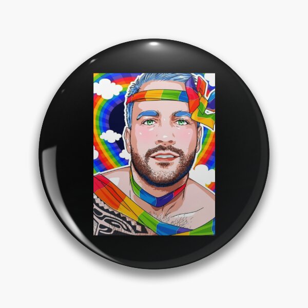 Item preview, Gay man in pride designed and sold by FederiBernar.