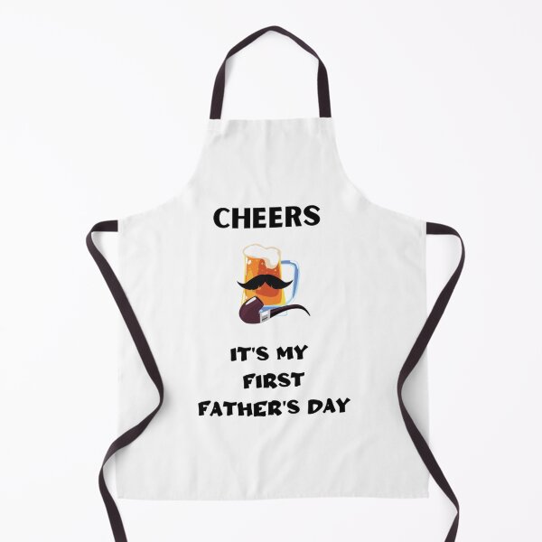 Item preview, Cheers Itx27s my first Fatherx27s Day designed and sold by FederiBernar.
