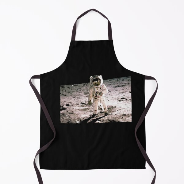 Item preview, BUZZ ALDRIN WALKING ON THE MOON Poster designed and sold by runkullilei.