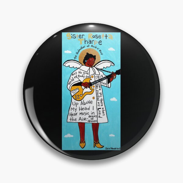 Item preview, Sister Rosetta Tharpe Gospel Folk Art Classic . designed and sold by alarkwtoppin.