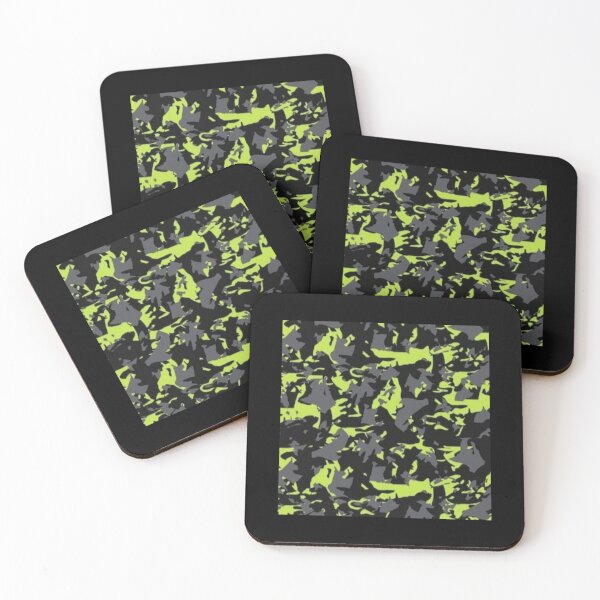 Item preview, Fluorine print in black and green designed and sold by FederiBernar.